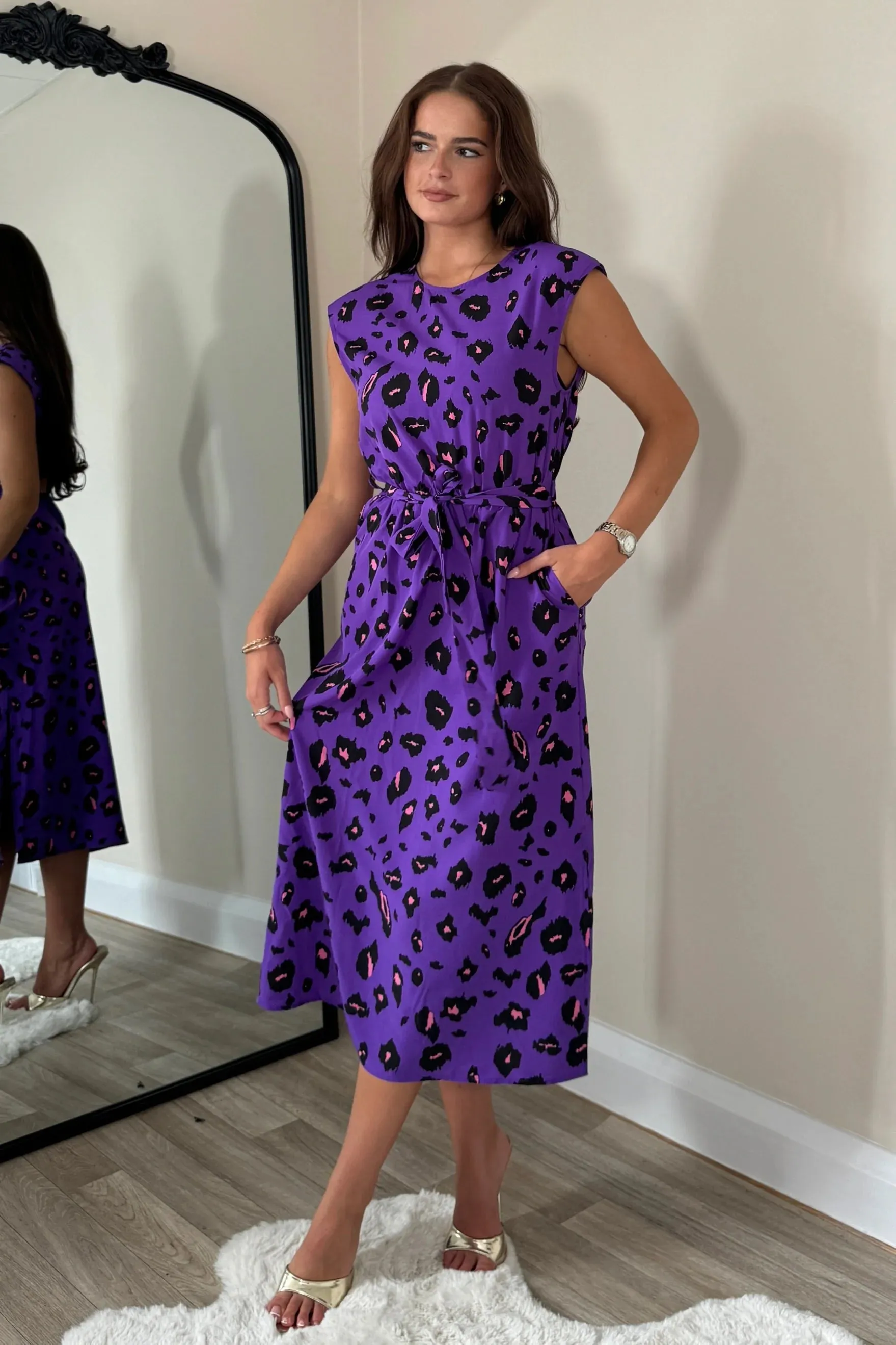 Amay Purple Dress