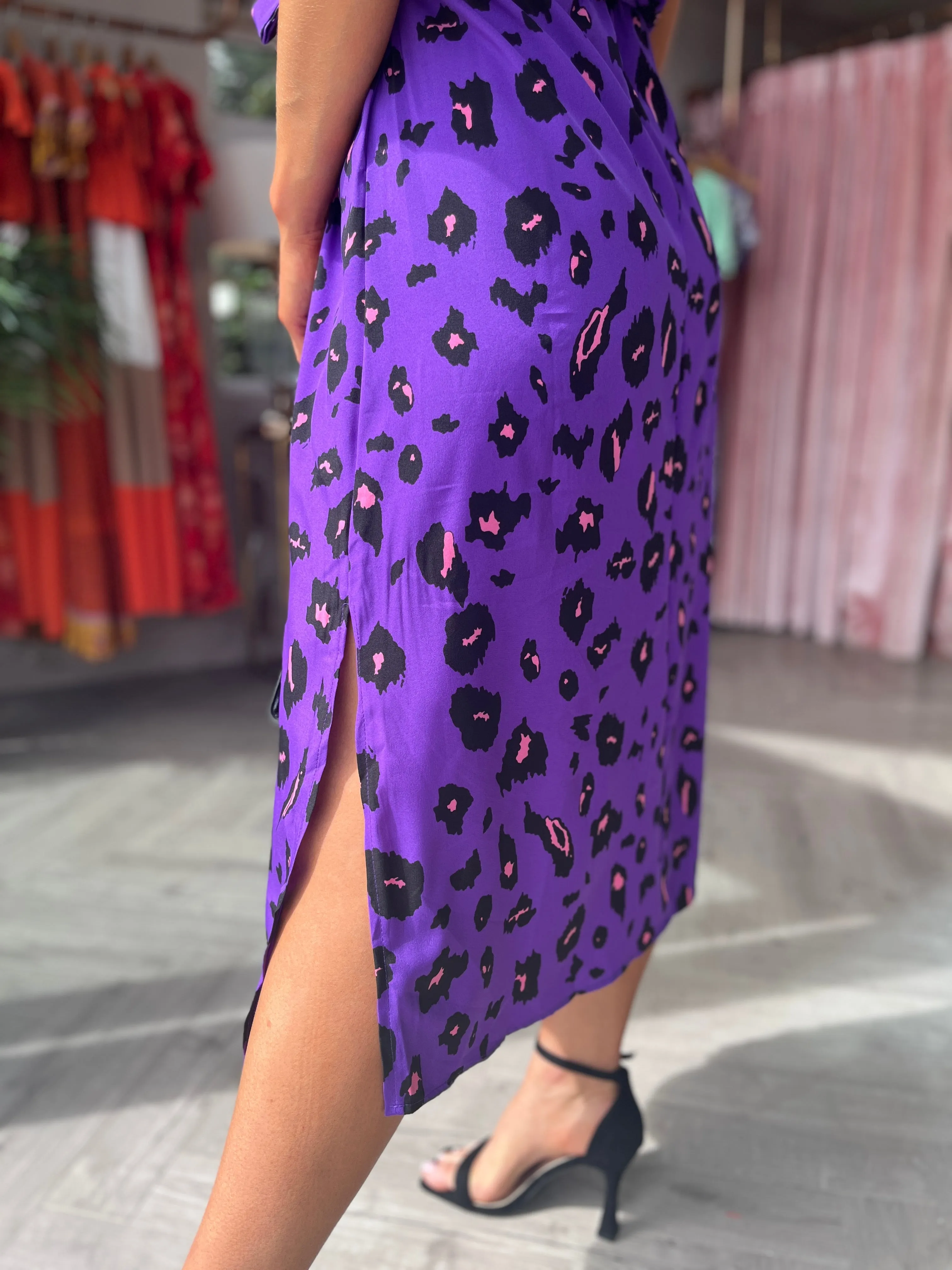 Amay Purple Dress