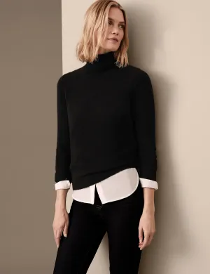 Autograph Pure Cashmere Roll Neck Jumper