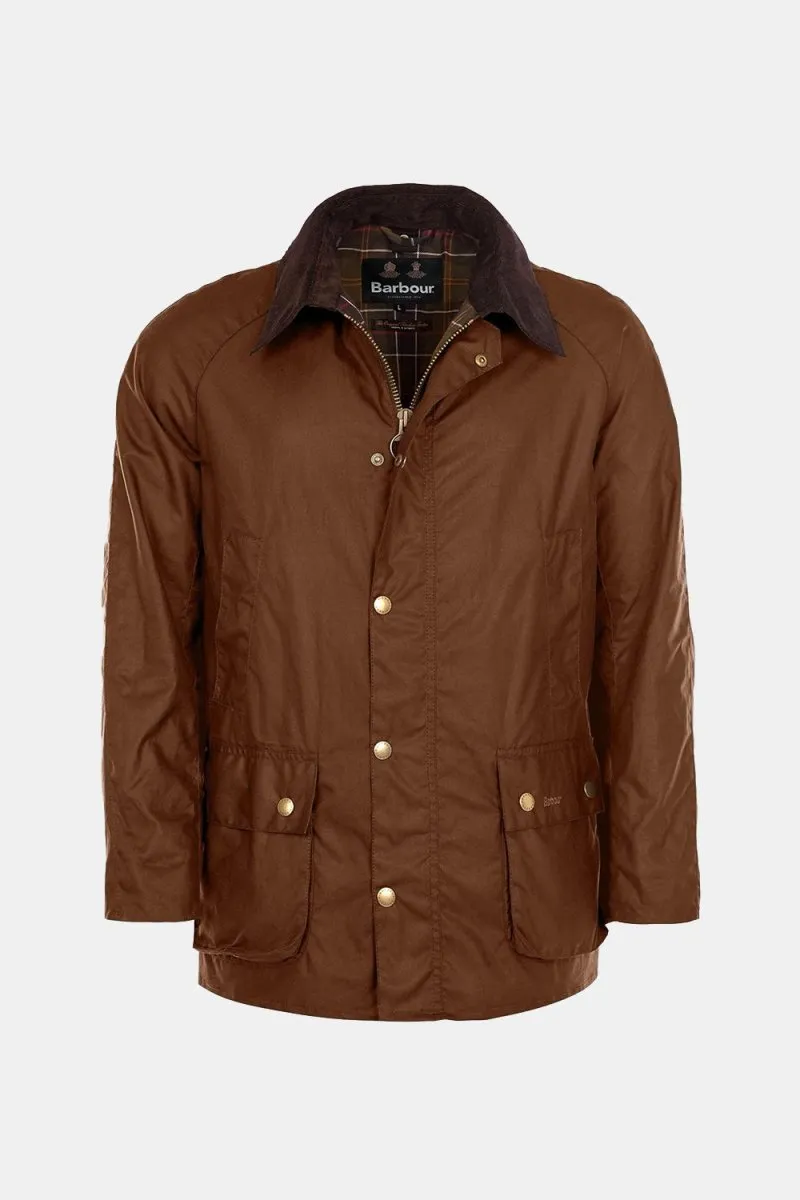 Barbour Ashby Waxed Jacket (Bark)