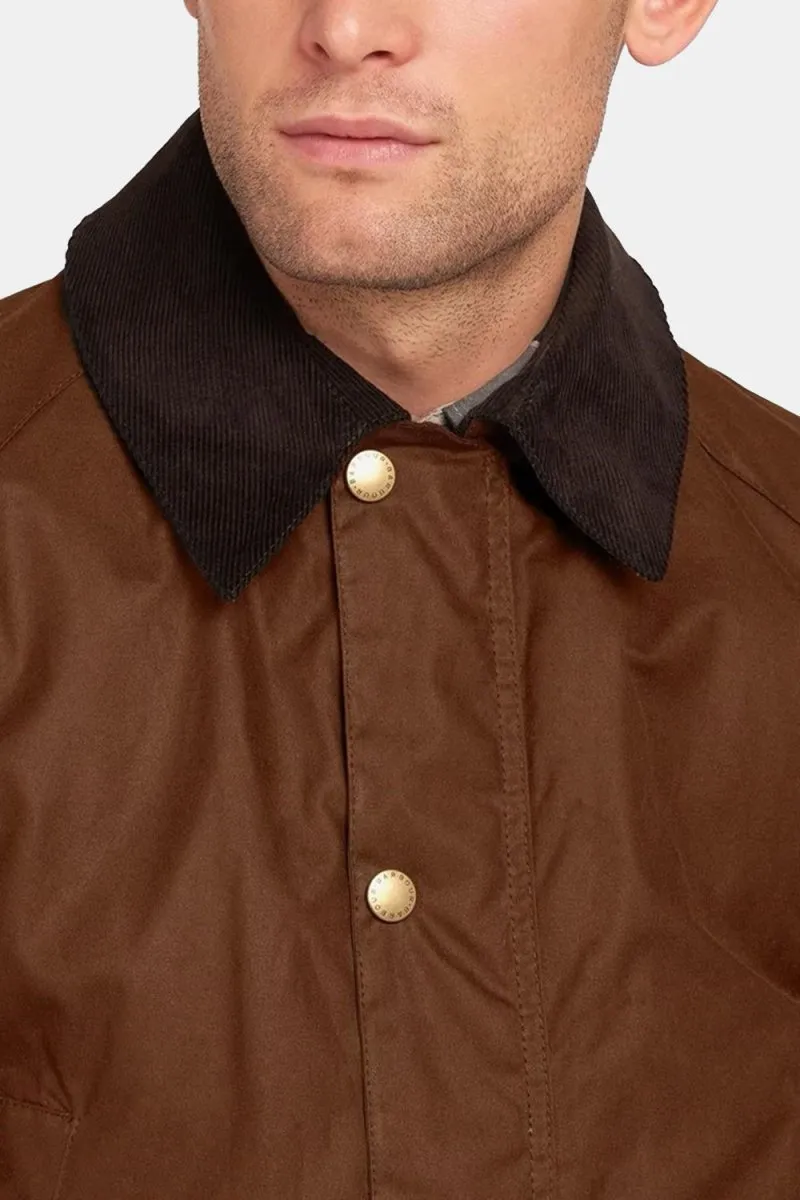 Barbour Ashby Waxed Jacket (Bark)