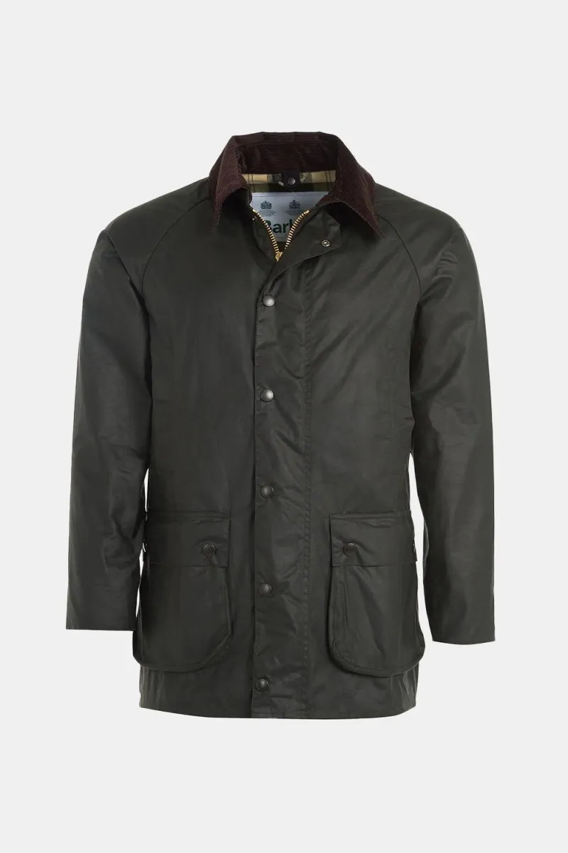 Barbour White Label SL Beaufort Waxed Cotton Jacket (Sage)