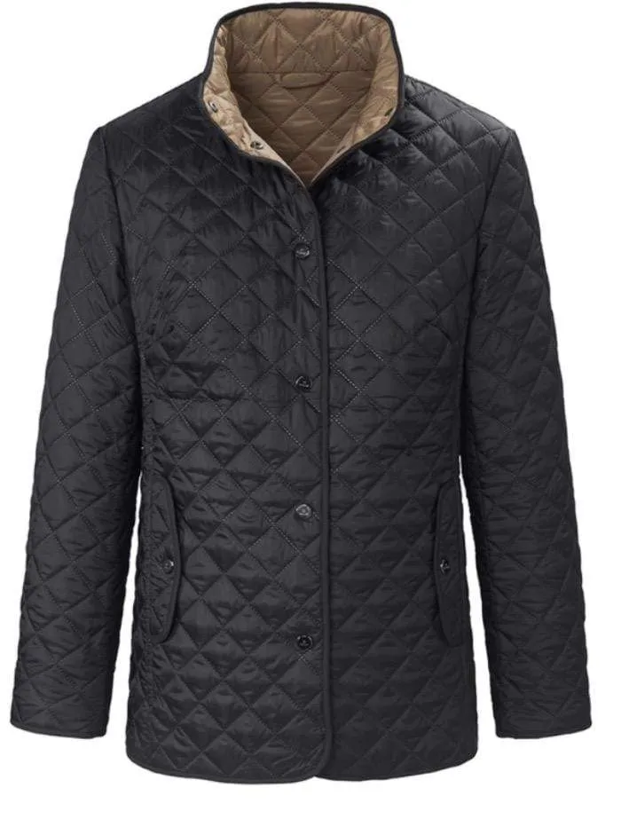 Basler Black Outdoor Quilted Jacket 1206110901 13031 9100