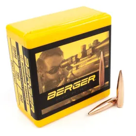 Berger 22 Caliber (.224 Diameter) 55 grain Flat Base Target (100pk)