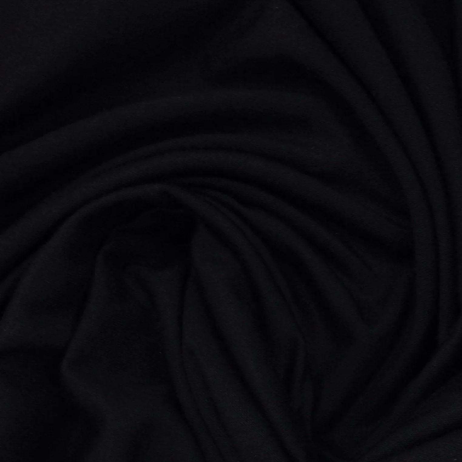 Black Modal/Spandex Jersey Fabric - 165 GSM