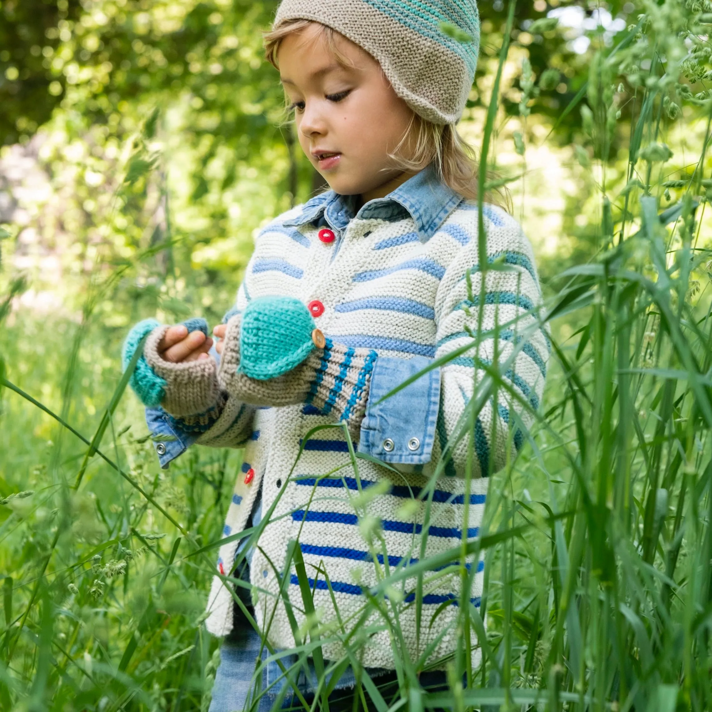 Cabbages and Kings Striped Cardigan