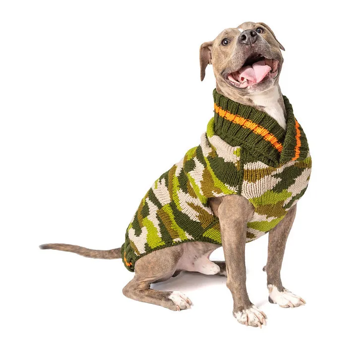 Camo Dog Sweater