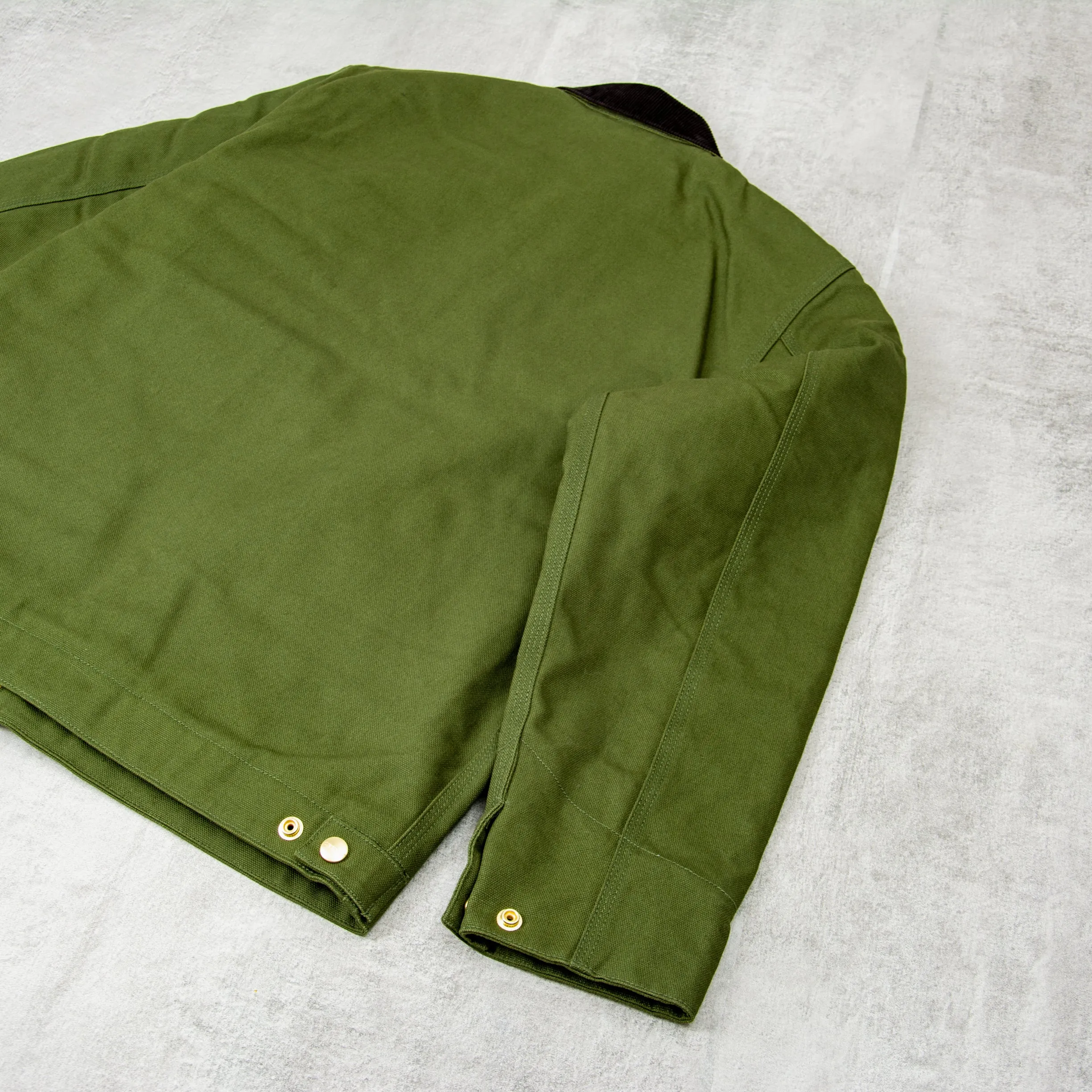 Carhartt WIP Detroit Jacket - Tarragon / Black Rigid