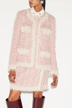 CECILE JACKET PINK TWEED