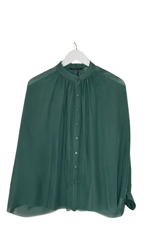 Chiffon Poet Shirt Dandelion