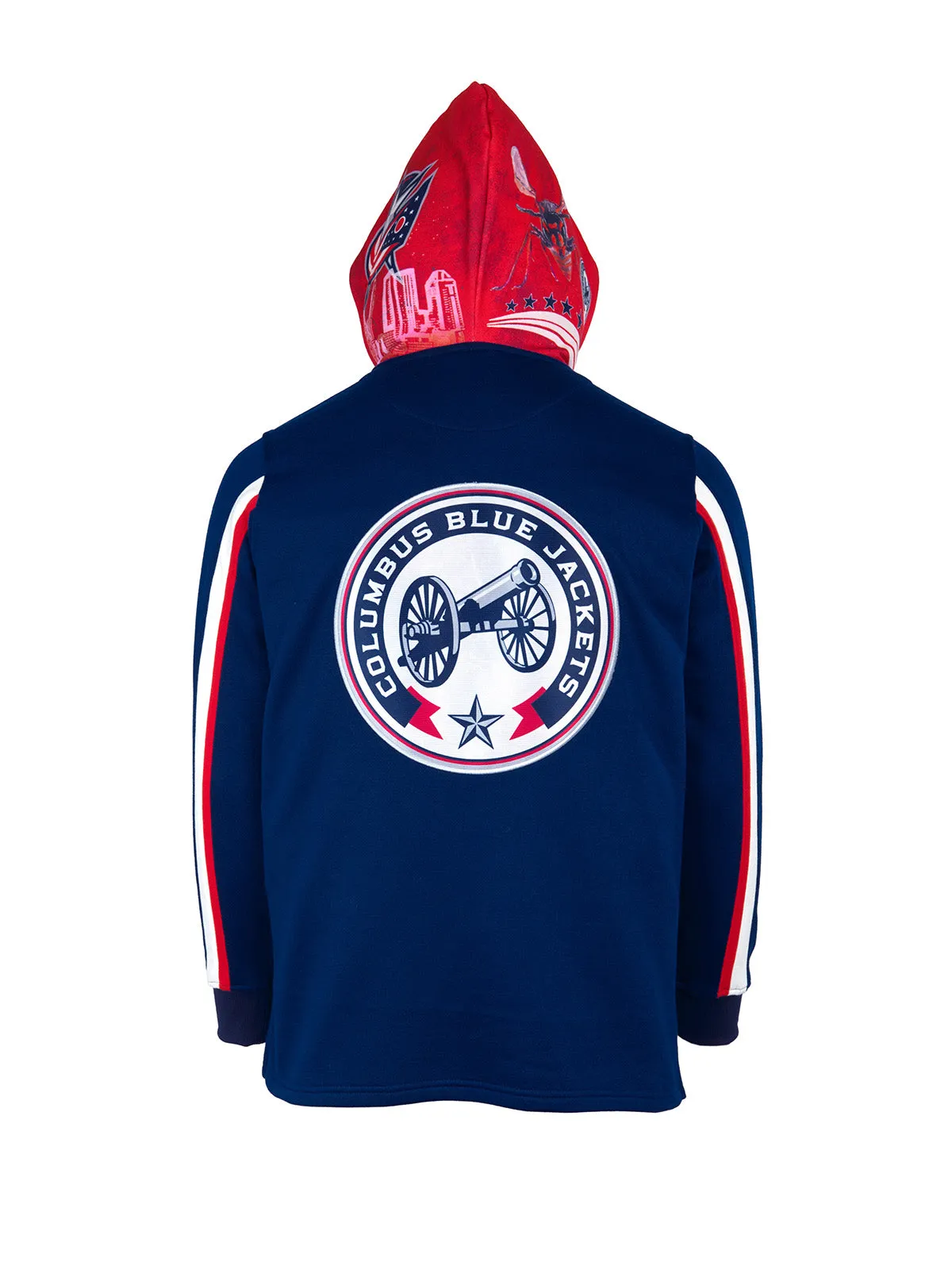 Columbus Blue Jackets Lace-Up Hoodie