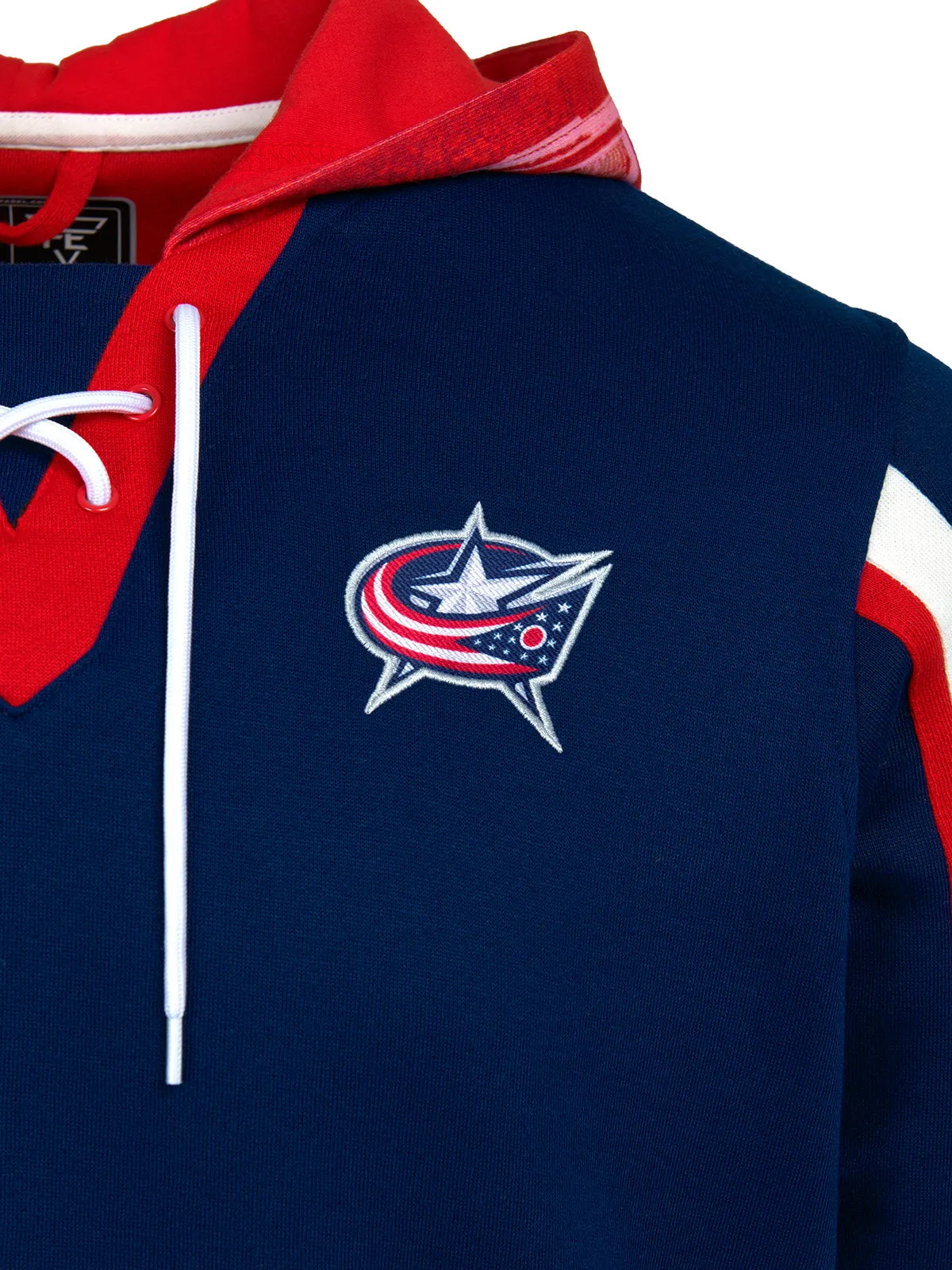 Columbus Blue Jackets Lace-Up Hoodie