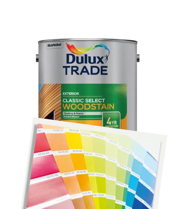 Dulux Trade Classic Select Woodstain - Tinted Colour Match