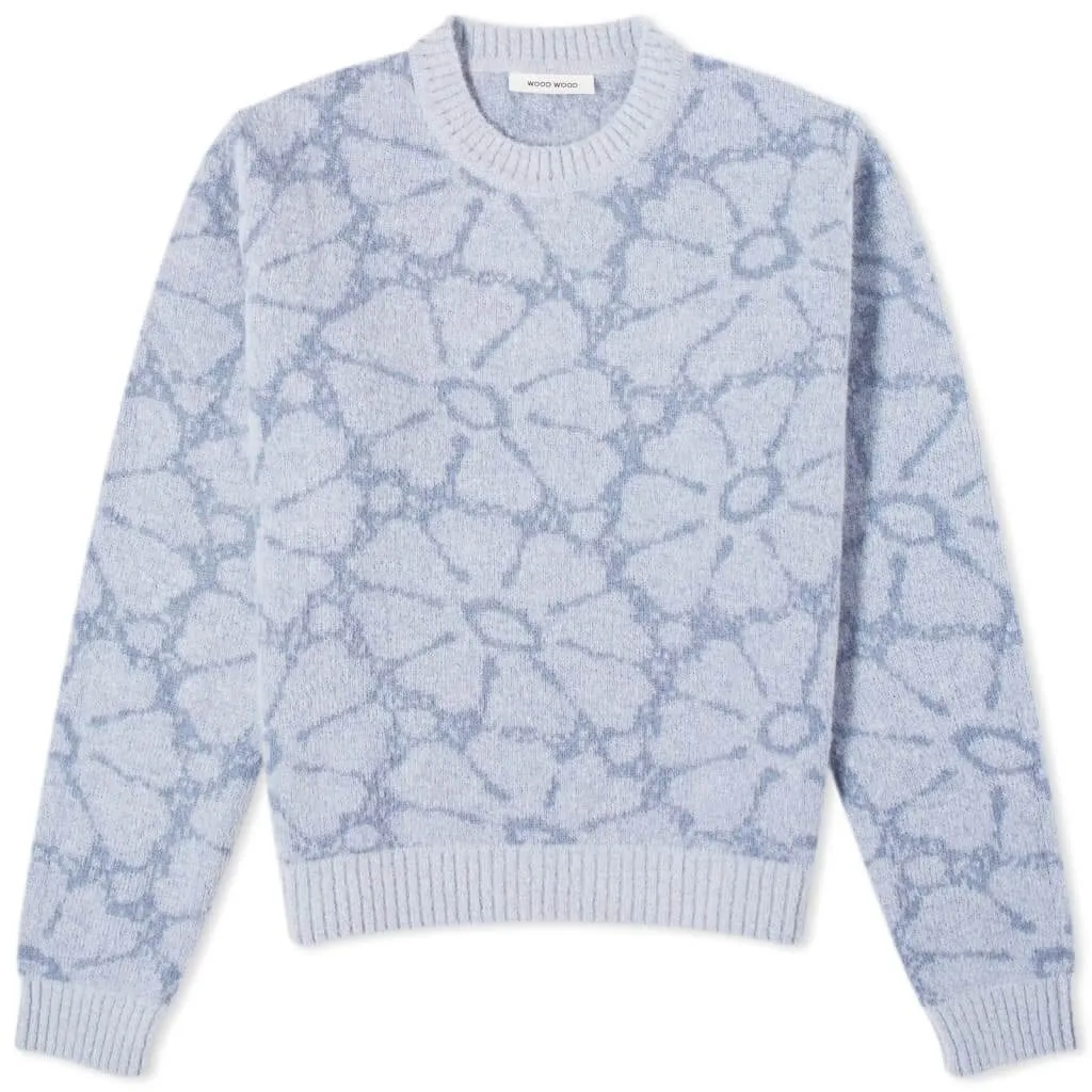 Jumper Wood Wood Spencer Crew Knit, blue