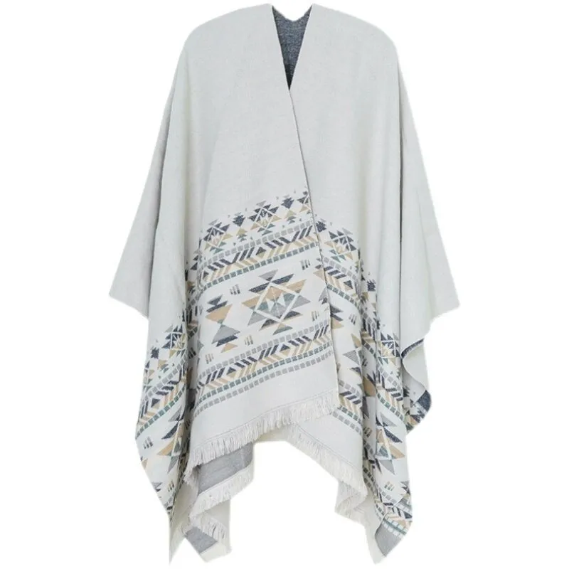 KHALEE YOSE Classic Caped Cardigan Coat