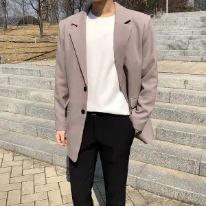 [Korean Style] 2 Colors Loose Casual Jackets