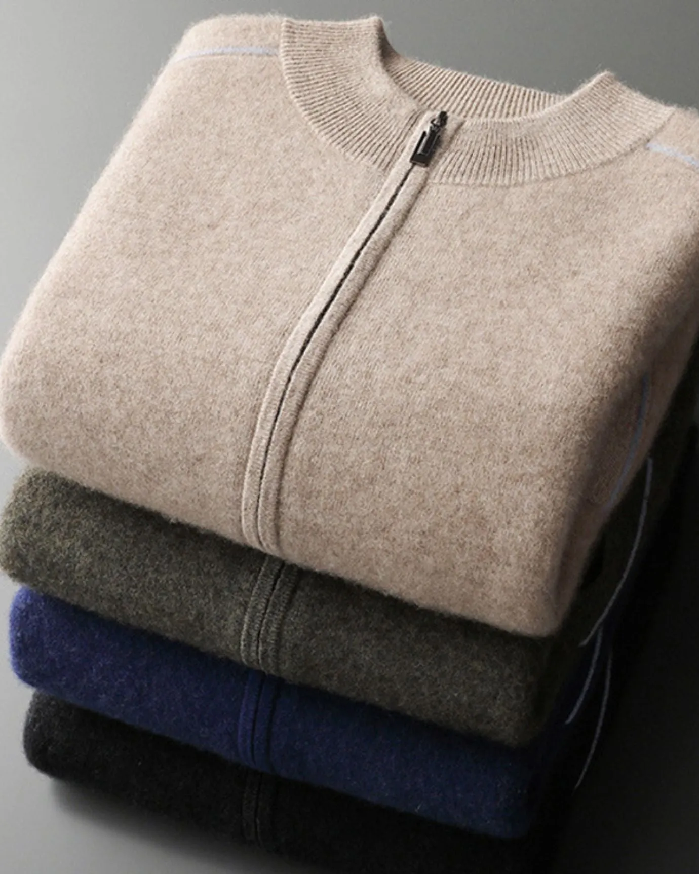 Lovaus Cashmere Jacket Zip