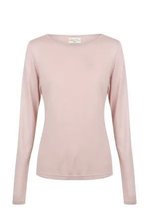 Marseille Long sleeve Tee - Sunrise Pink