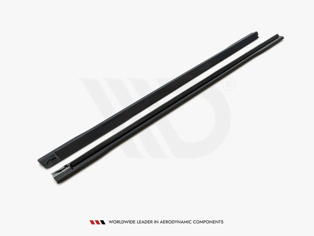 Maxton Design - SIDE SKIRTS DIFFUSERS AUDI SQ7 /Q7 S-LINE MK2 (4M) FACELIFT (2019-)