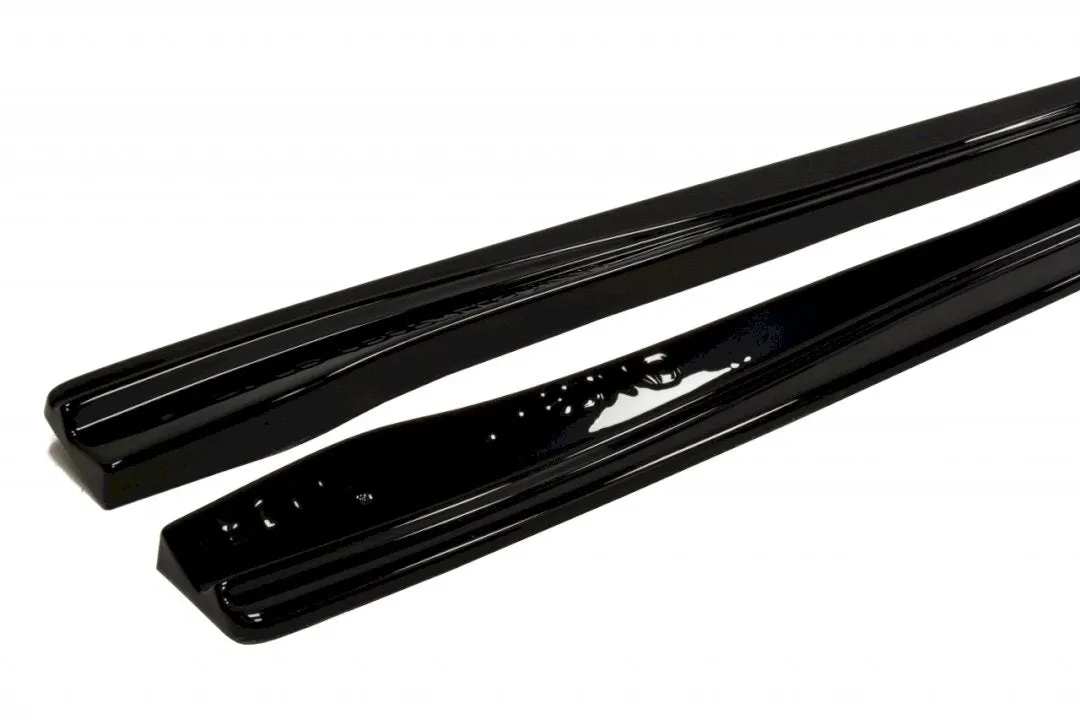 Maxton Design - SIDE SKIRTS DIFFUSERS FIAT GRANDE PUNTO ABARTH