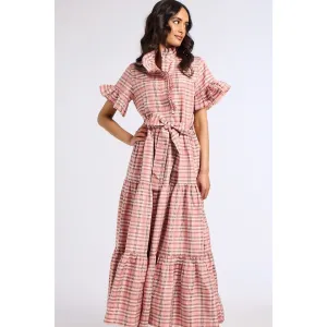 Mille Victoria Dress in Sugarplum Plaid