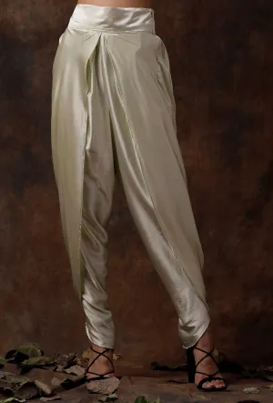 Mint Green Satan Dhoti