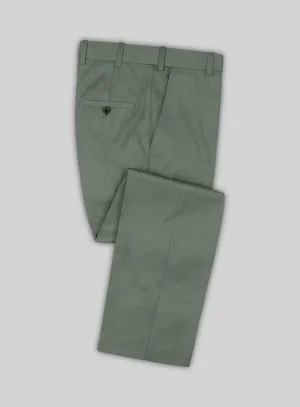 Muted Green Glen Pants