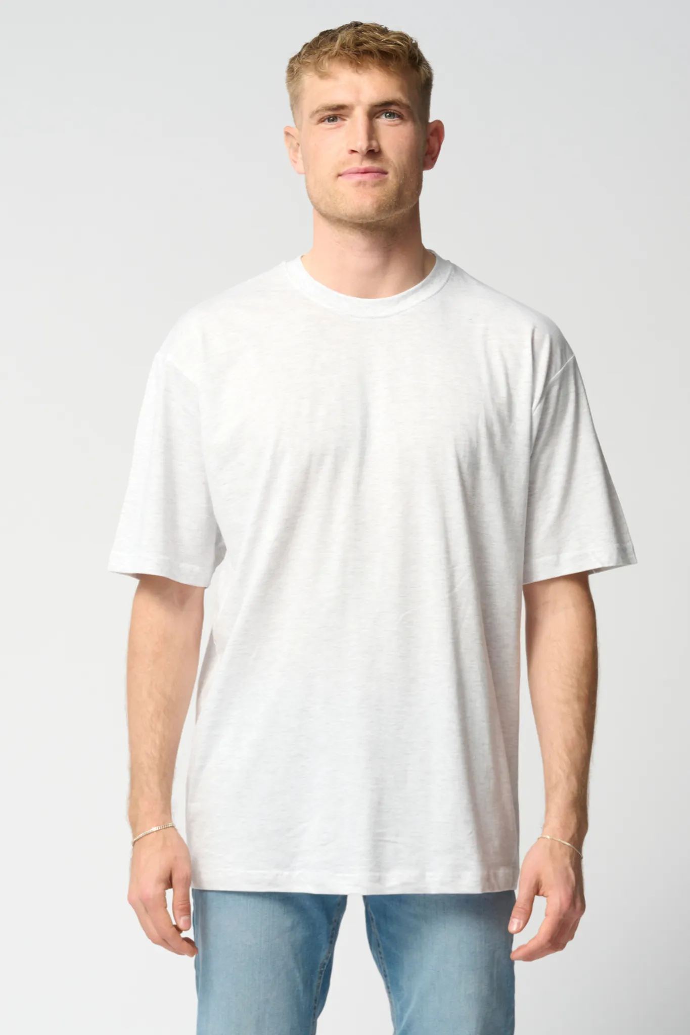 Oversized T-shirt - Light Grey