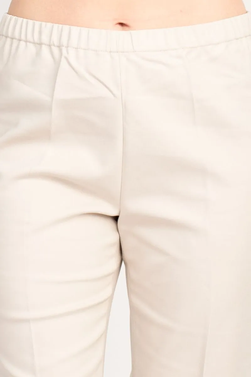 Peace of Cloth Regan Crop Flare Stretch Cotton Pant