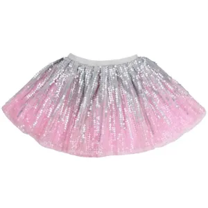 Pink and Silver Waterfall Tutu