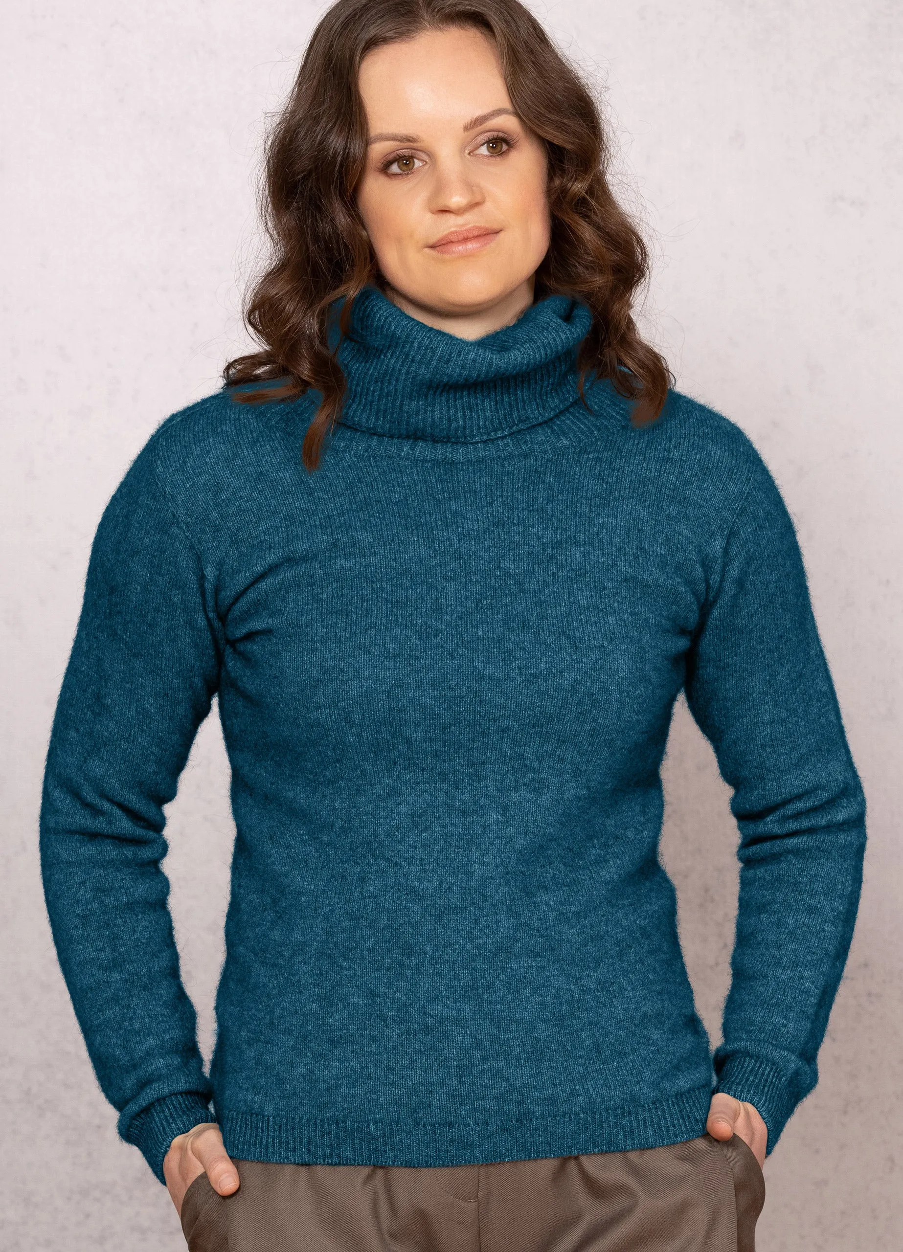 POLO NECK JERSEY