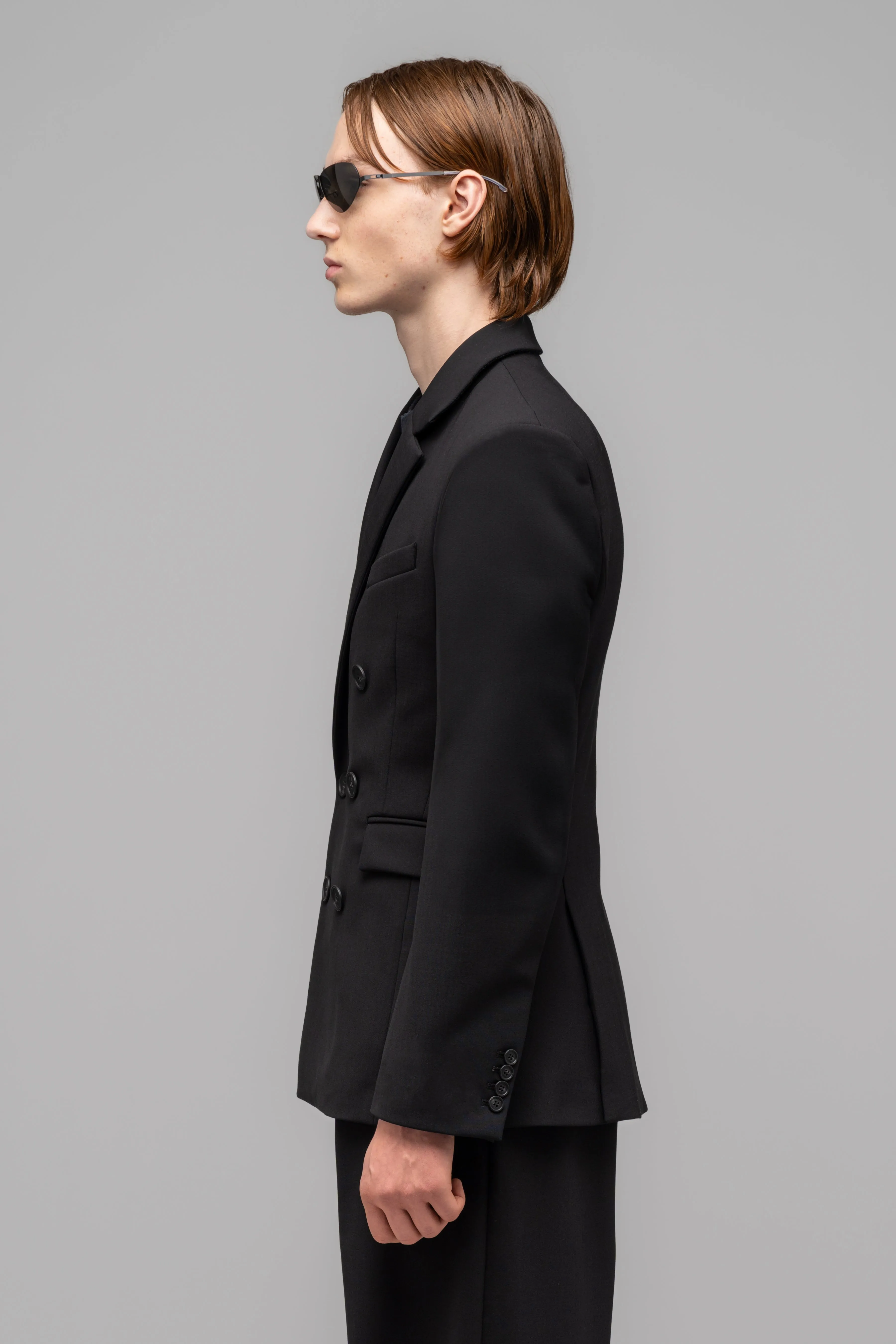 "PORTRAIT" DOUBLE BREASTED SUIT JACKET