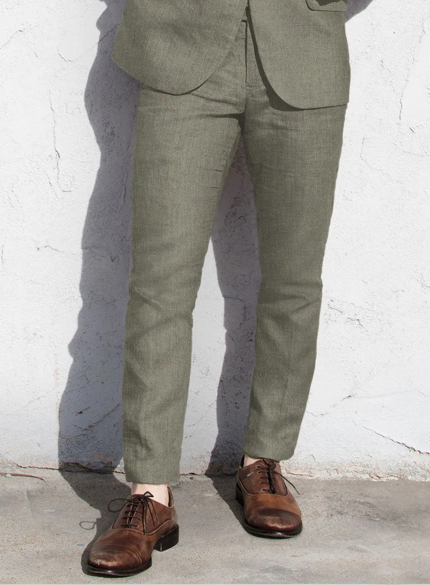 Sage Green Linen Pants