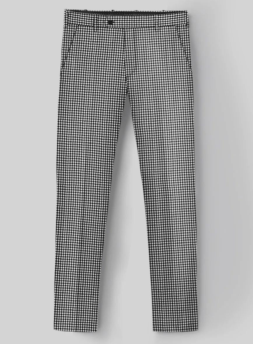 Shepherd's Plaid Wool Pants