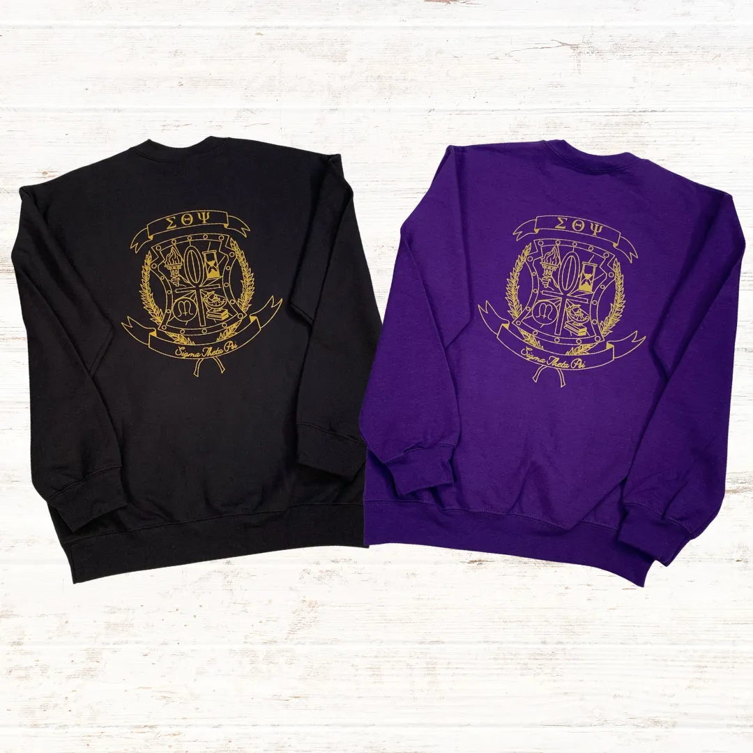 STP Crest Crewneck Sweaters