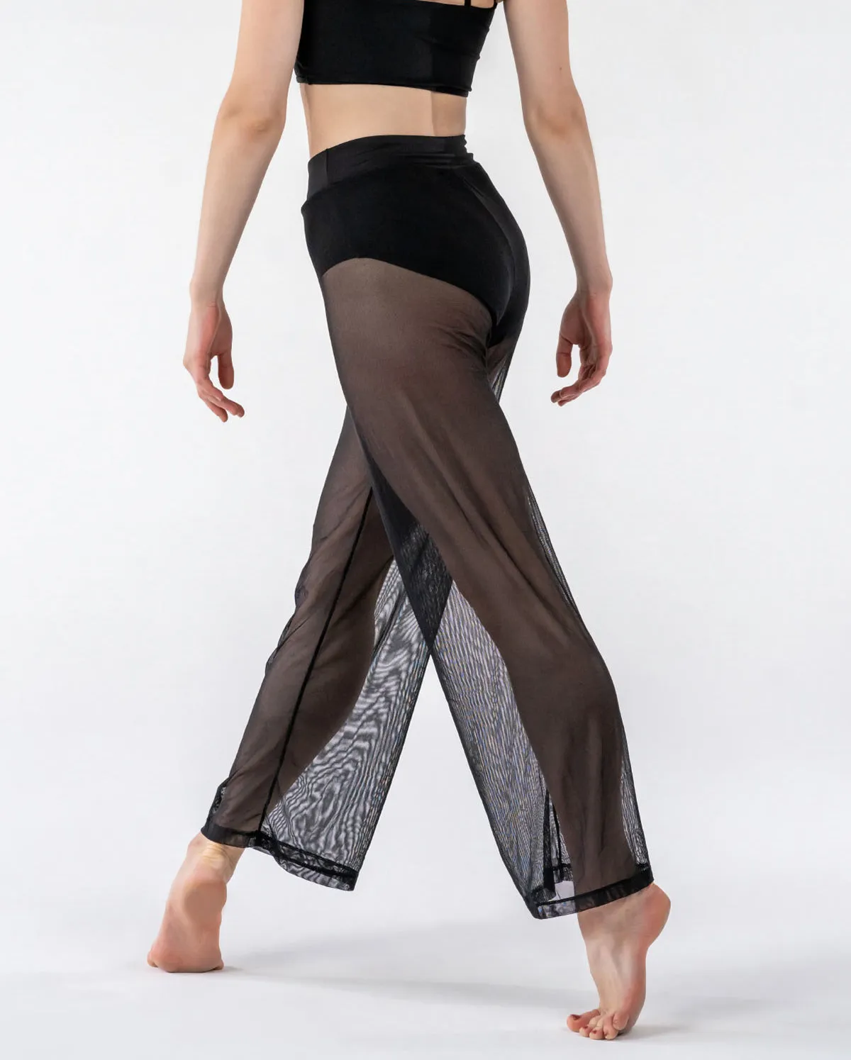 Studio 7, MESH PERFORMANCE PANTS, Black, Adults, ADMP01