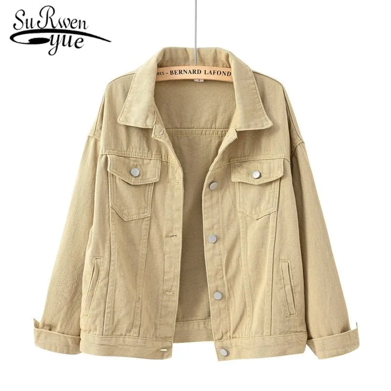 SURWENYUE Classic Cotton-Poly Blend Jacket