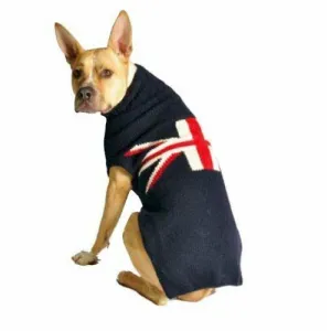 Union Jack Wool Dog Sweater