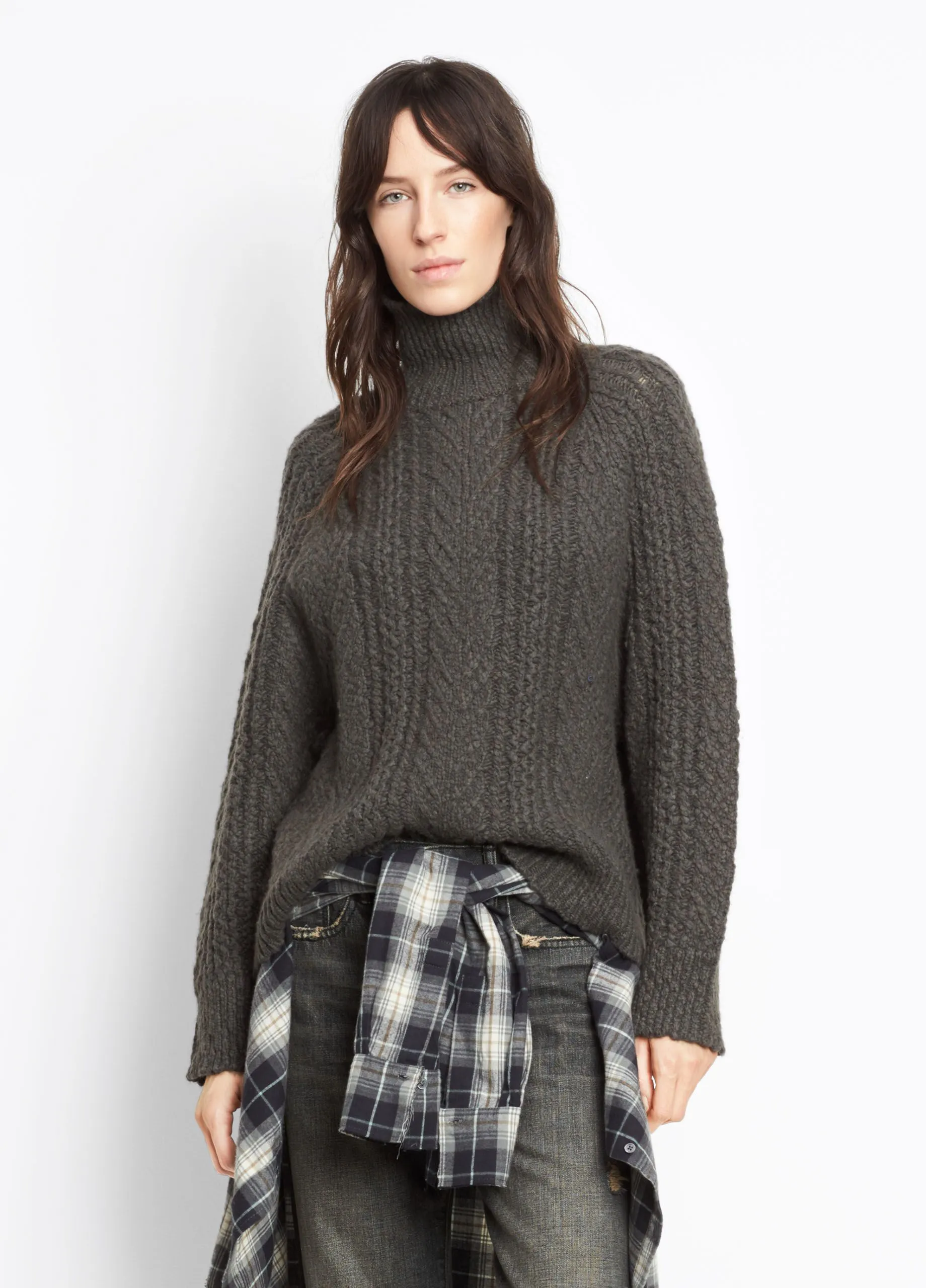 Vince - Cable Knit Turtleneck