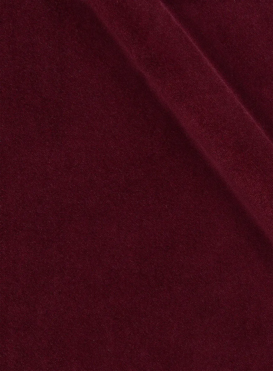 Wine Velvet Pants